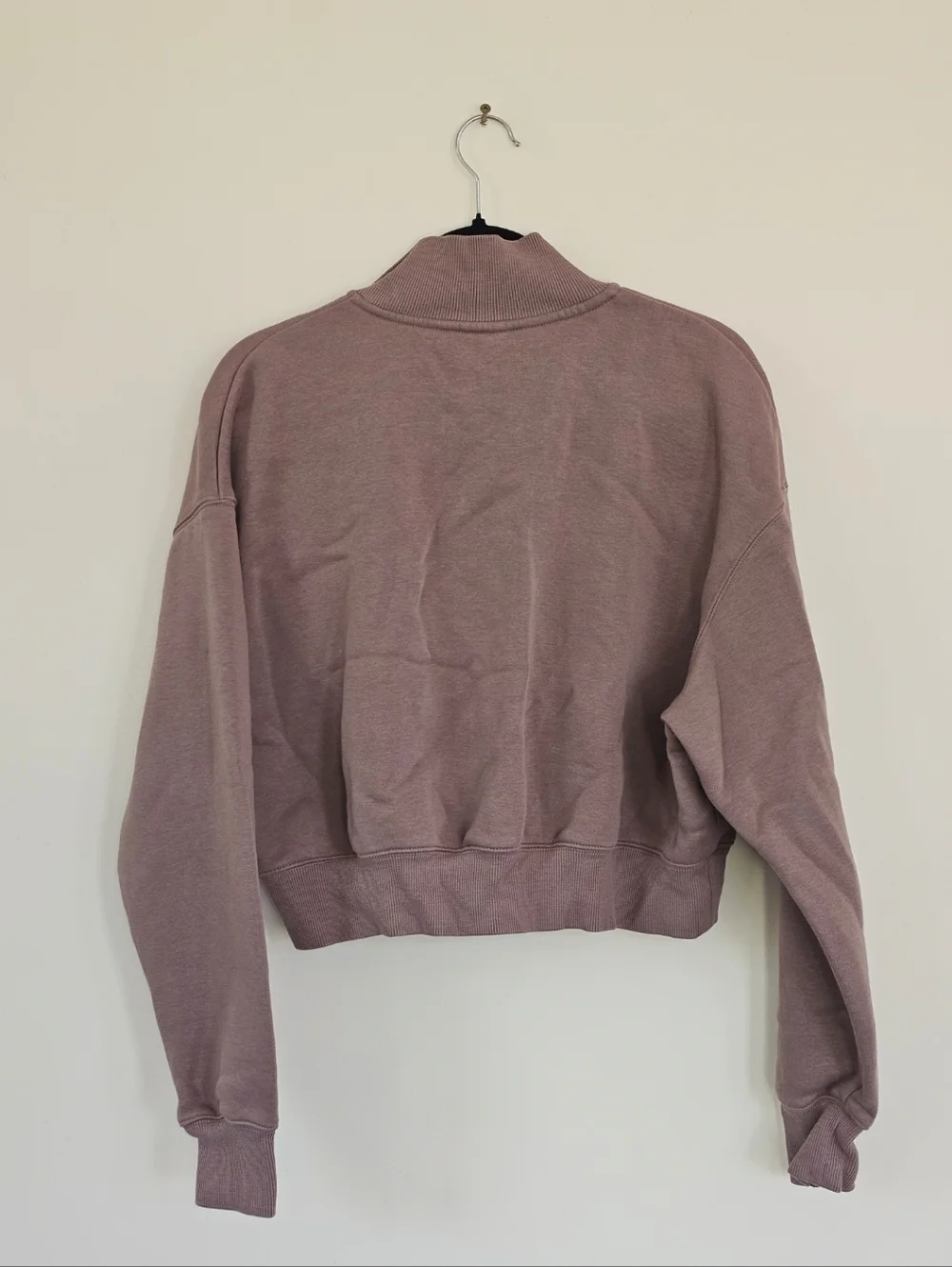 Nike Sportswear Phoenix FleeceWomen's 1/4-Zip Cropped Sweatshirt Medium - Picture 5 of 12